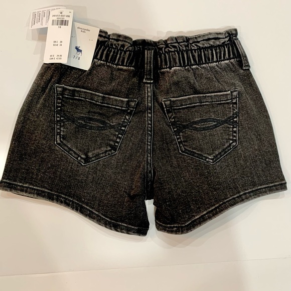 Abercrombie kids 2 buttons shorts black - Picture 2 of 2